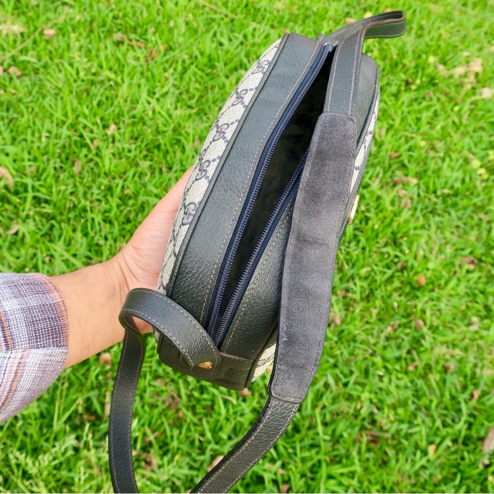 Vintage Gucci Ophidia GG Supreme Navy Blue Shoulder Bag/Crossbody - Picture 9 of 16